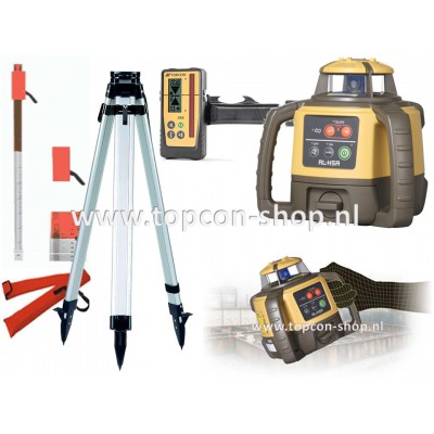 INTRODUCTIE Topcon Bouwlaser RL-H5A (mm ontvanger) met baak & statief