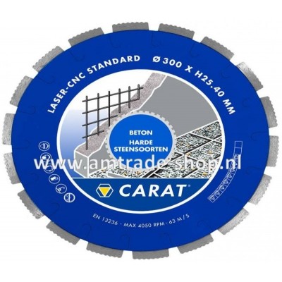 CARAT LASER BETON STANDAARD - CNC Ø350mm 