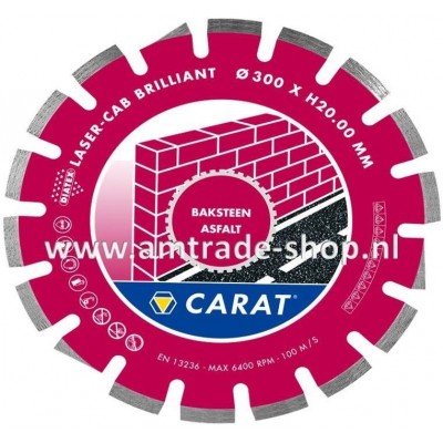 CARAT LASER ASFALT BRILLIANT - CAB Ø400mm 