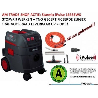 Starmix gereedschapzuiger ISP iPulse ARDL-1635 EWS 