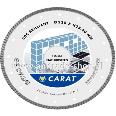 CARAT TEGELS / NATUURSTEEN BRILLIANT - CDC Ø230mm 