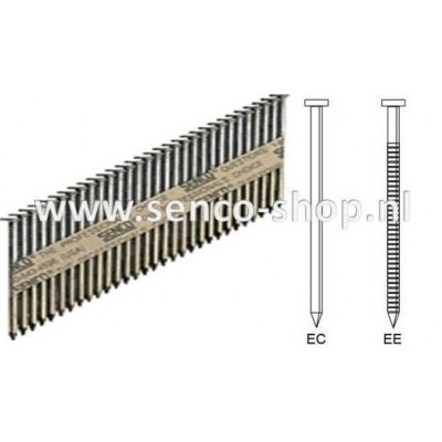 Senco Stripspijker Ø2,3 EE51ADB 50MM weatherex geringd doos a 3.000 stuks 