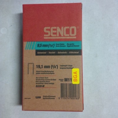 Senco Niet M11BGA 19MM RVS doos a 5.000 stuks 